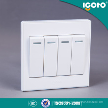 Igoto UK Standard Interrupteur mural à 4 voies pour usage domestique